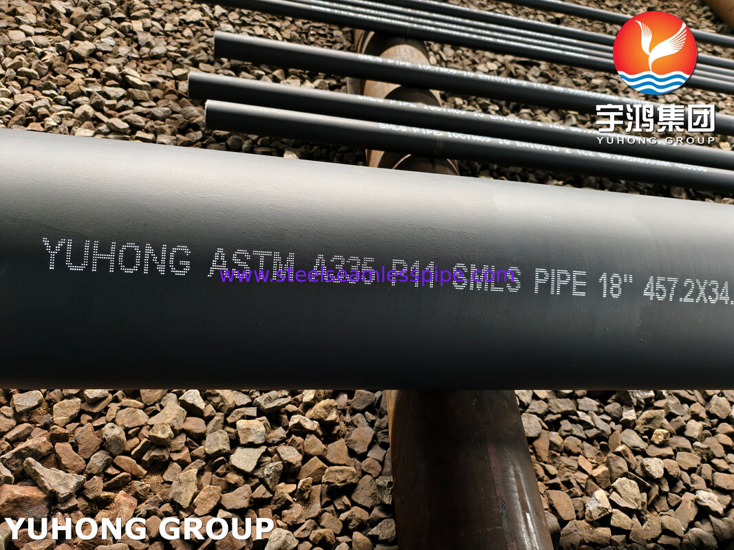 ASTM A335 / ASME SA335 P11 Naadloze gelegeerd stalen buis voor leidingsystemen met hoge temperatuur, hoge druk en corrosieve media