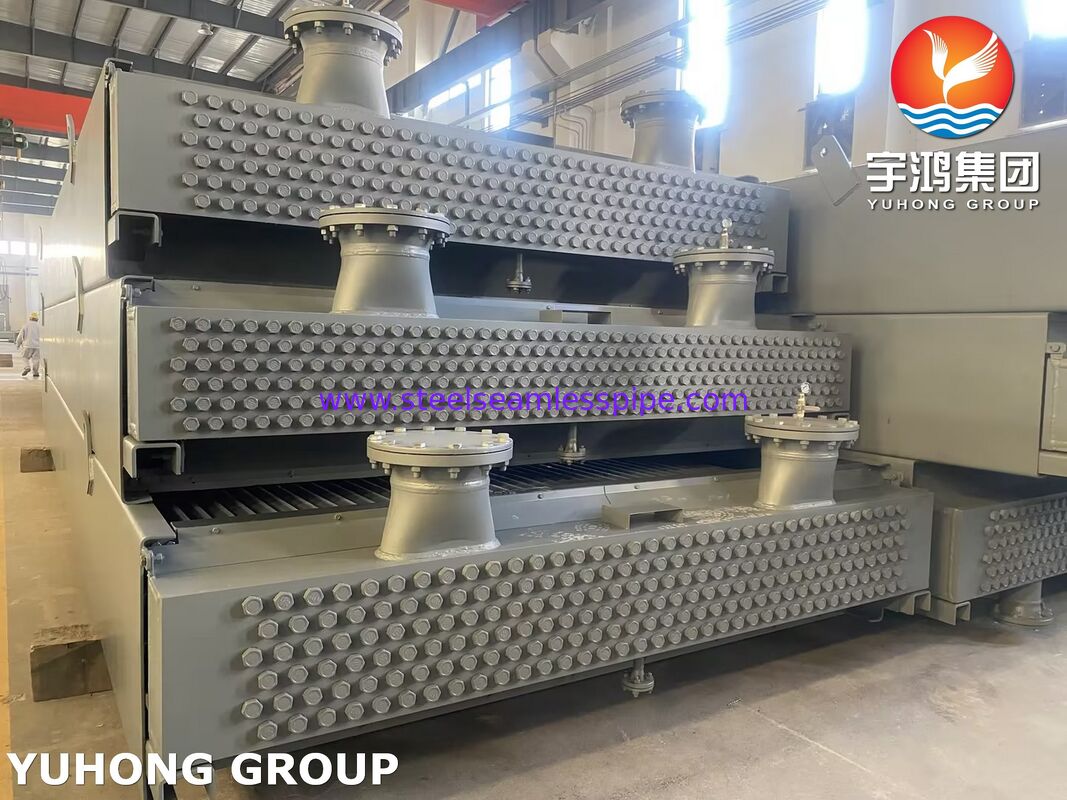 ASME VIII‐1, API 661 Luchtgekoelde warmtewisselaar voor de olie- en elektriciteitsindustrie