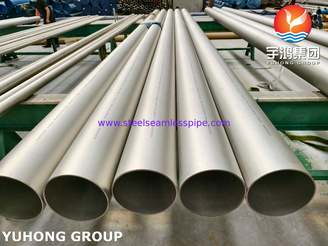 Duplex2205 ASTM A790 UNS S31803 Duplex Stainless Steel Seamless Pipe For Seawater System