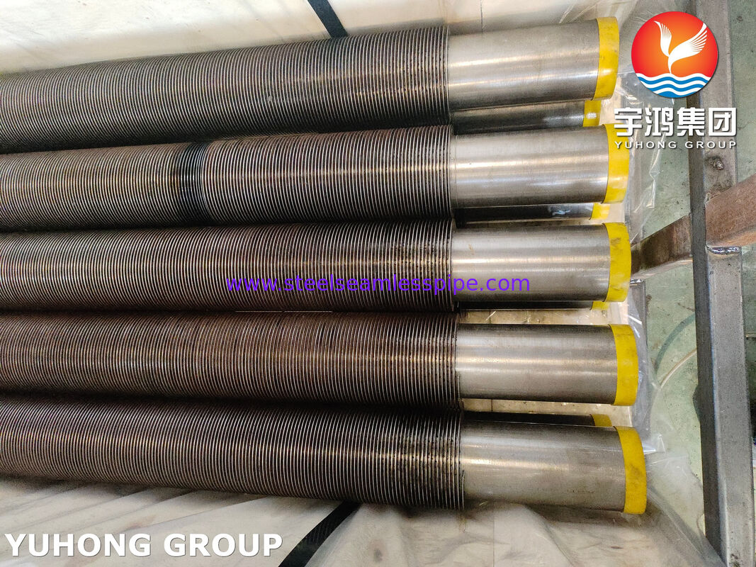 TP321H Base Tube Carbon Steel Fin High Frequency Welded Finned Tube for Fired Heater