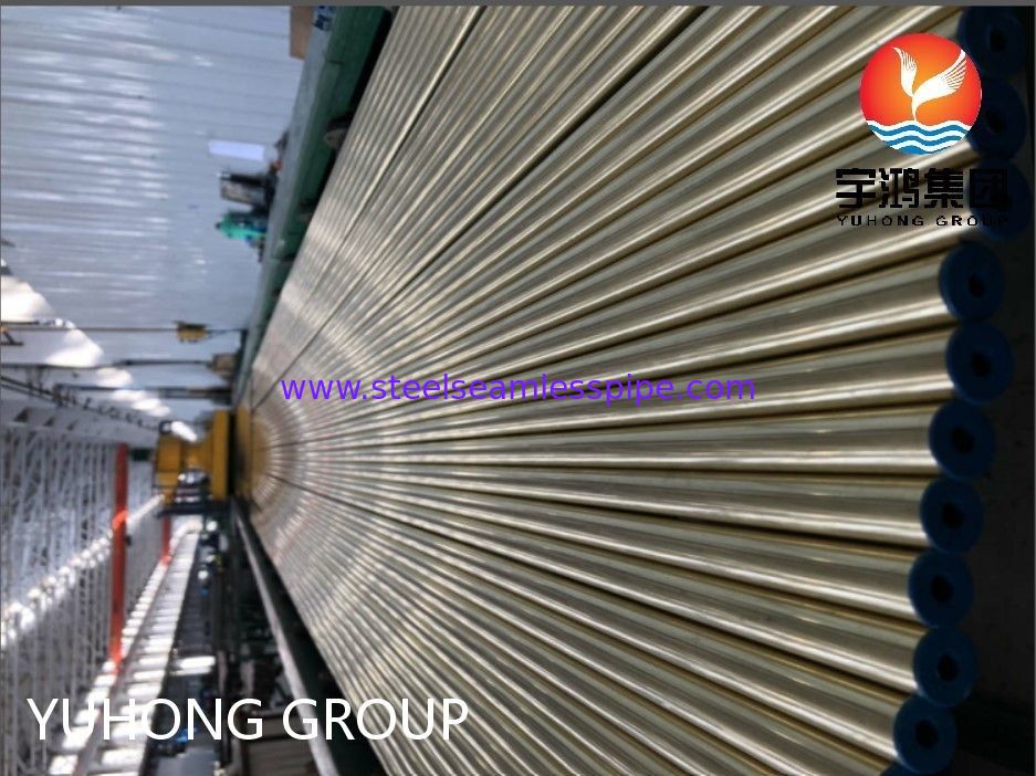 ASTM B111 C44300 O61 naadloos koperen buis koper ronde buis voor warmtewisselaar toepassingen