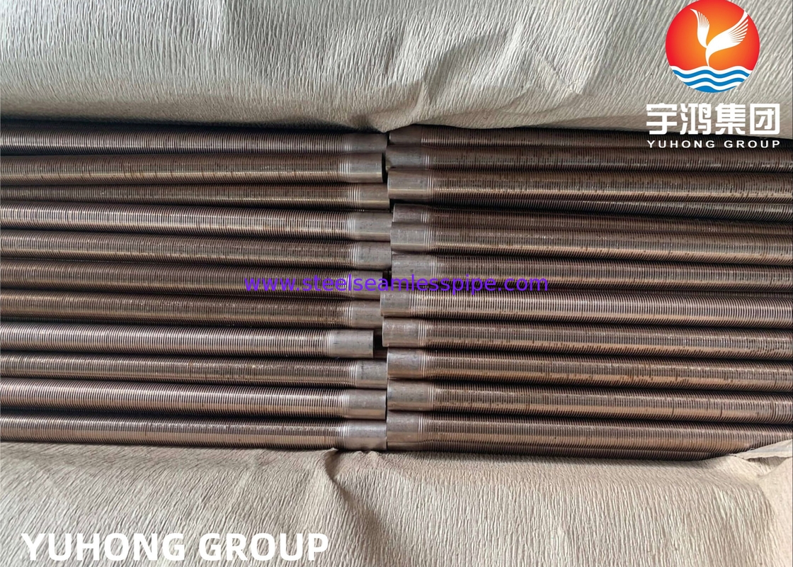ASTM B111 CuNi 90/10 C70600 Extrudeerd type warmtewisselaar