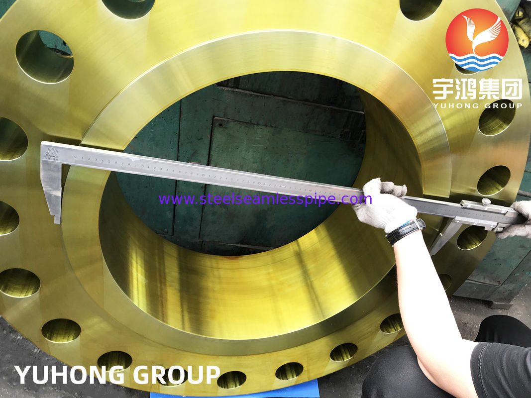 A694 F52 Lasnekflens met roestbescherming, gesmeed van koolstof- en legeringsstaal B16.47, bestand tegen waterstofsulfide