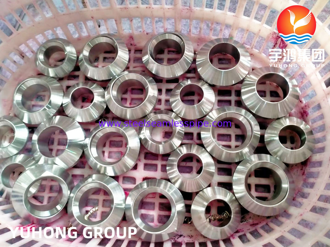 B366 Hastelloy C22 / UNS N06022 Weldolet, gesmeed toebehoren van nikkellegering B16.11 gebruikt in ontziltingsplanten