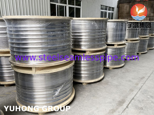 De naadloze Buis van de Roestvrij staal Heldere Ontharde Rol, A269 TP316L voor Benzine/Chemisch product