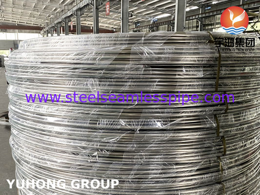 De naadloze Buis van de Roestvrij staal Heldere Ontharde Rol, A269 TP316L voor Benzine/Chemisch product