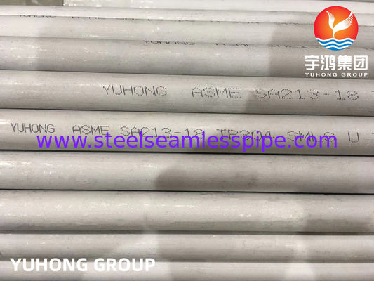 SA213 NAADLOZE DE U-BOCHTbuis VAN /SA213-2017 TP304L, 25.4MM X 2.11MM X 6096MM, MIN. MUURdikte. 100% ET/HT