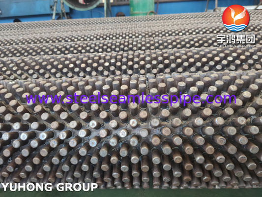 ASTM A335 P9 met 11Cr Studded Fin buis voor reactor voedingsverwarmer, Recovery Furnace toepassing