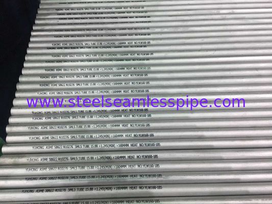 HASTELLOYpijp, ASTM B622/B619 /B626 UNS N10276 (C-276/2,4819) 6“ SCH40S 6M 100% ET & HT