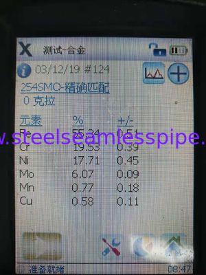 Sterkte met grote trekspanning Sch 10 ANSI B16.9 van de Pijpmontage Norm voor Olieindustrie