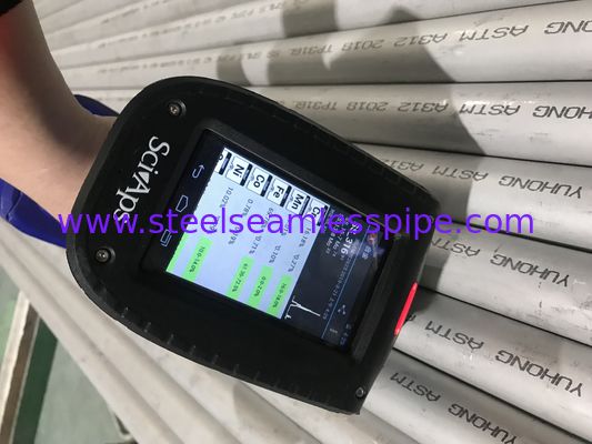 De gelaste Naadloze Pijp van het Legeringsstaal TP304/TP304L ASTM A312 ASME SA312 ISO9001