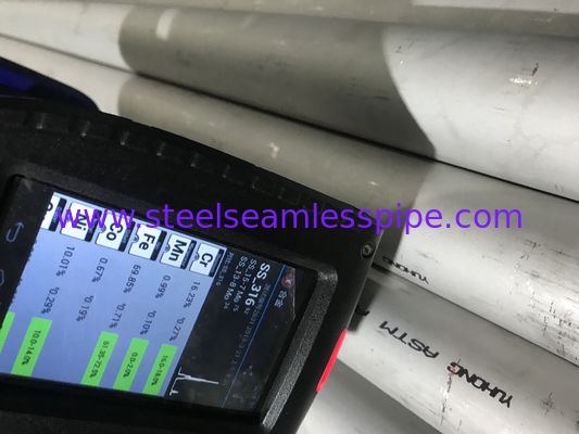 De gelaste Naadloze Pijp van het Legeringsstaal TP304/TP304L ASTM A312 ASME SA312 ISO9001