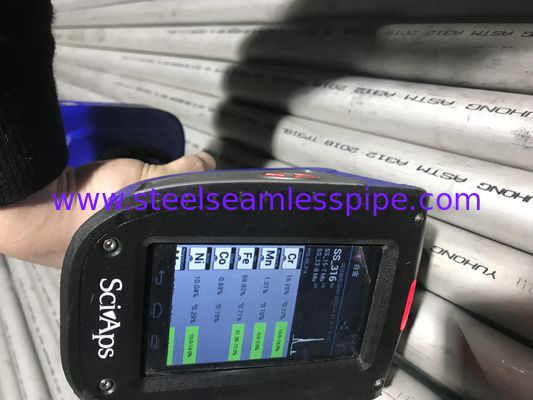 De gelaste Naadloze Pijp van het Legeringsstaal TP304/TP304L ASTM A312 ASME SA312 ISO9001