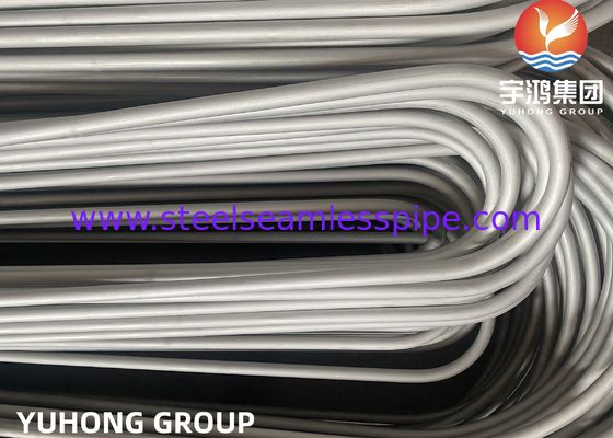 Buis van de het Roestvrije staal de Naadloze/Gelaste U-bocht van ASTM A688 TP304/304L TP316L TP904L