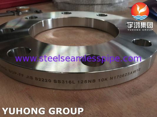 MISSTAP OP FLENS F316L VOOR DE FLENS PN6 PN10 PN16 VAN DE SCHEEPSWERFjis B2220 SOPPENEN-FF FLENS DIN2573 DIN2576 SOFF — — 15 DAGENlevering