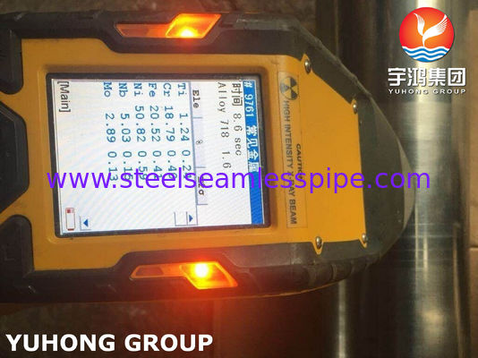 De Pijp van de nikkellegering, ASTM B637/B670, Inconel 718/UNS N07718, Picked/BA-Oppervlakte