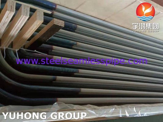 ASTM A213 TP317L Roestvrijstalen U-bochtbuis Warmtewisselaarbuis 100% ET