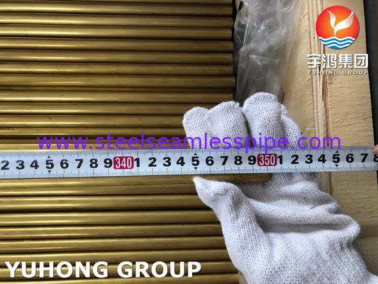 Koperen legering naadloos buis ASTM B111 C70600 C71500 C68700 C71640 Luchtkoeler Radiator Toepassing