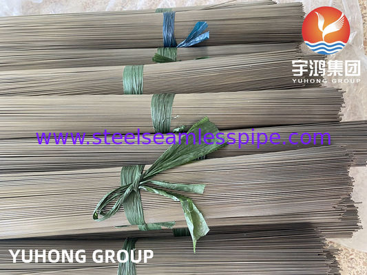 Roestvrijstalen capillaire buis helder gegloeid ASTM A213 / ASTM A269 TP304/304L TP316/316L 19.05 X 1.65 X 6096MM