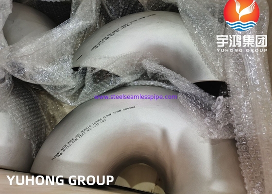 ASTM B366 / ASME SB366 Inconel 600 UNS N06600 Nikkel legering Elbow voor nucleaire techniek