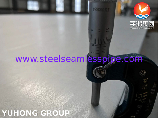 ASTM A240 904L N08904 Plaat van roestvrij staal