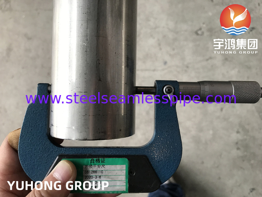 ASTM A249 TP321 Roestvrijstalen gelaste buis Bright Annealed Boiler Heat Exchanger Toepassing