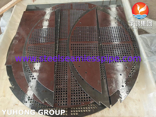 ASME SA516 GR.70N Dubbelsegmentaire buffer voor toepassing in warmtewisselaars