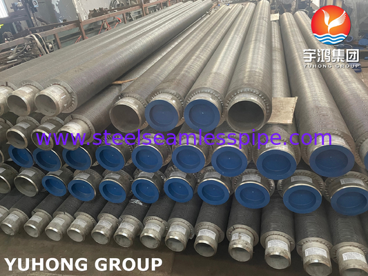 ASTM A312 TP304 HFW Fin Tube Fin materiaal van 11-13 Cr
