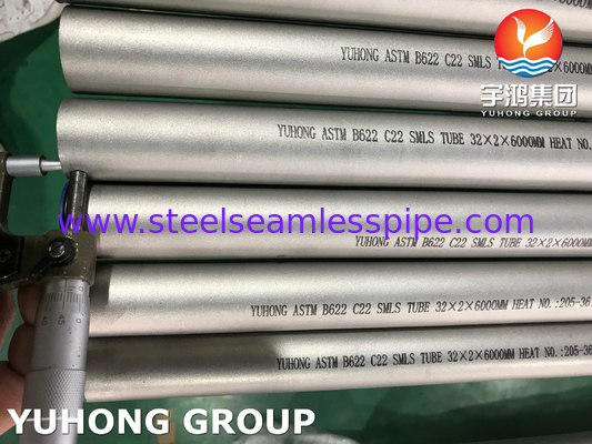 ASTM B622 Hastelloy C22 2.4602 Nikkelstaalbuis voor de olie- en gasindustrie