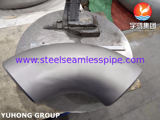 ASTM A815 UNS S32750 Super duplex roestvrijstalen inlegstukken 90 graden LR Elbow