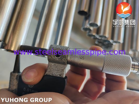 ASTM A269 TP316L Roestvrijstalen Naadloze Buis Helder Gegloeid voor Toepassing in Boiler Warmtewisselaar