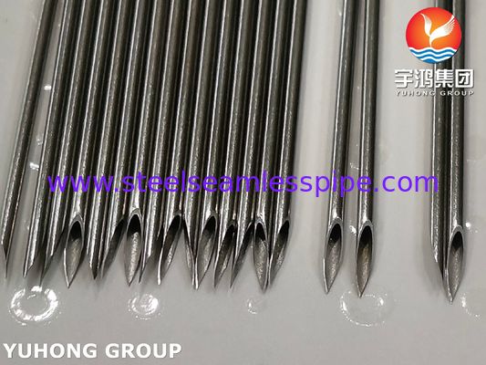 16G roestvrijstalen naaldbuis voor vee, drie keer gebuigde punt