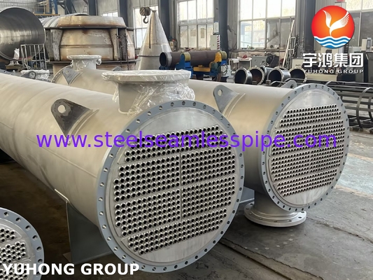 Vaste Buisplaat Warmtewisselaar Shell-and-Tube AEL, BEM, NEN Type TEMA Klasse