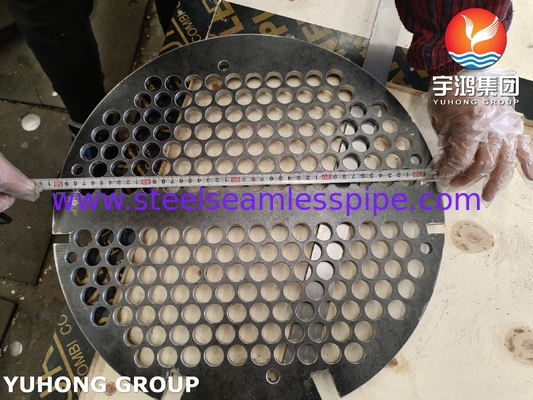 ASME SA36 Carbon Steel Tube Sheet voor niet-drukapparatuur voor middel- en laagspanning