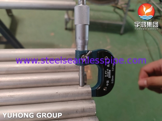 ASME SA789 / ASTM A789 S32750 Duplex Steel Seamless Tube voor warmtewisselaar, chemische toepassing