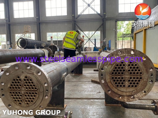Schelp en buiswarmtewisselaar ASME Sectie VIII Divisie 1 U Stamp Gecertificeerd
