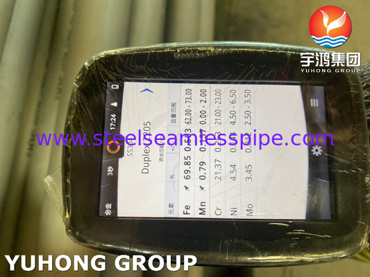 ASTM A790 / ASME SA789 S32205 Duplex Steel Seamless Pipe voor olie- en gasindustrie