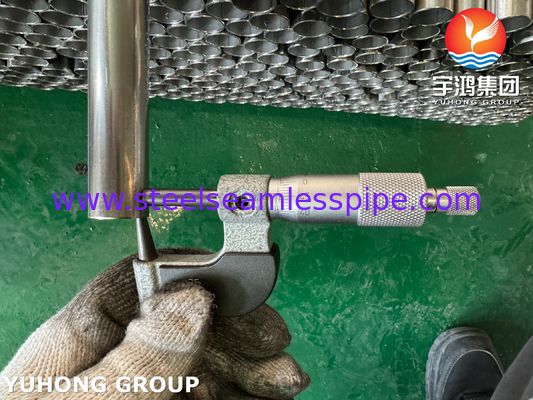ASTM A249 TP316L Roestvrijstalen Gelaste Buis Helder Gegloeid