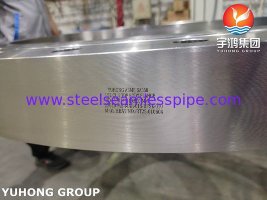 ASTM A350 / ASME SA350 LF2 Klasse 1 Gesmede Flens van Gelegeerd Staal B16.5 Voor Lage Temperatuur