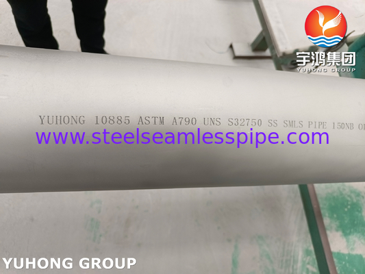 ASTM A790 UNS S37500 Super Duplex roestvrijstalen naadloze buis