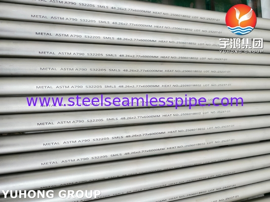 ASTM A790 UNS S32205 Naadloos en gelast duplex ((ferritisch/austenitisch) roestvrij staalpijp