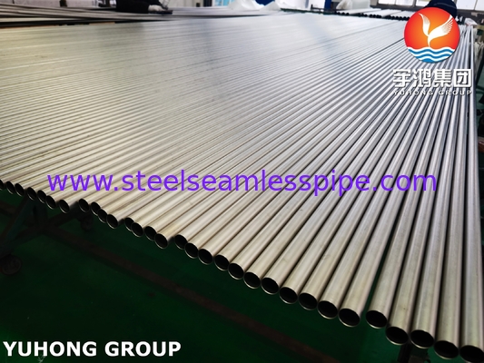 ASME SB338 R50400 SMLS Titanium Bright Tube voor warmtewisselaar en scheepsbouw
