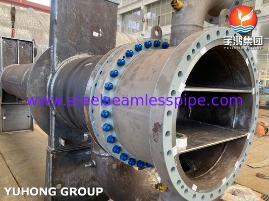 ASME-gecertificeerde vacuümcondensor van de tweede trap​ voor een raffinage-eenheid voor smeerolie-oplosmiddelen​​