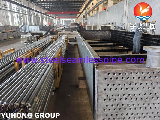 Op Maat Gemaakte Luchtkoelers met Geribbelde Buizen voor de Olie-, Gas- en Chemische Industrie