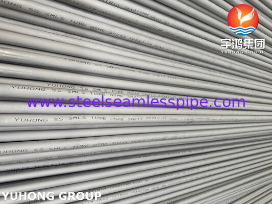ASTM A213 TP347 naadloos warmtewisselaarbuis van roestvrij staal