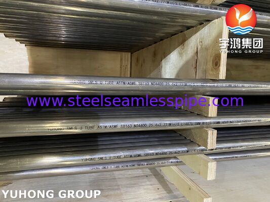 Nikkel-legering stalen U-bocht warmtewisselaarbuis Monel400 ASME SB163 N04400