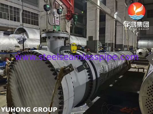 Verwijderbare bundel schelpen en buizenwarmtewisselaar voor olie- en gas- en petrochemische installaties