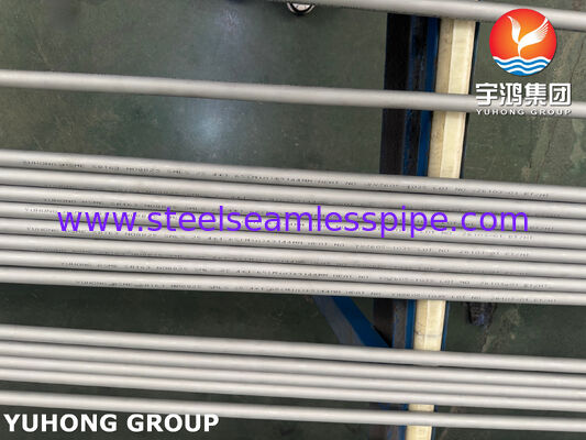 ASME SB163 UNS N08825 Inconel 825 Naadloze Buis, Ni-Cr-Mo-Cu Legeringsstaal voor Condensatoren en Warmtewisselaars