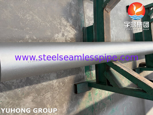 ASTM A790 UNS S32205 / 1.4462 Duplex Roestvrij Staal Naadloze Buis Voor Ontziltingsinstallatie
