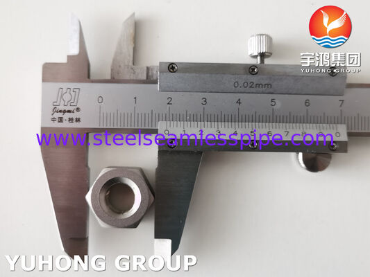 Titaniumlegering Bevestigingsmiddelen ASTM F468 B348 GR.2 Draadstang Schroefdraadstang met Moer en Ring